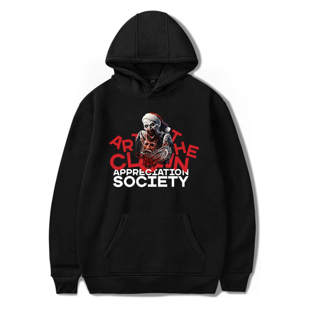 

Terrifier Art The Clown Vintage 90s Hoodie Unisex Harajuku Hip-hop Streetwear Fashion Sweatshirt Spring and Autumn Outwear 3XL