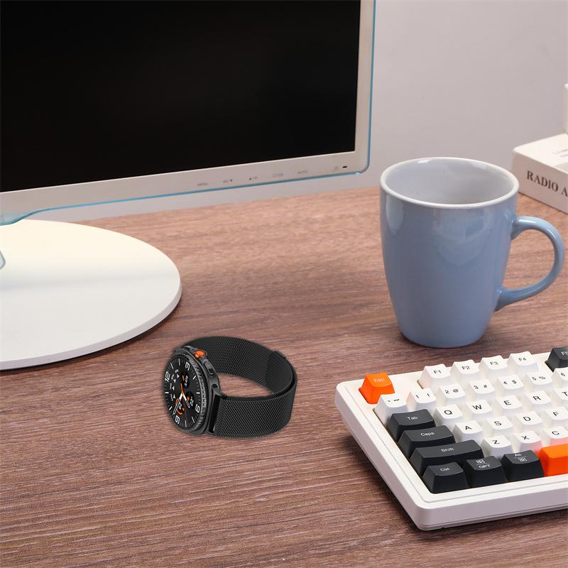 Curea Metalică Magnetică Pentru Samsung Galaxy Watch Ultra2 Brățară de Ceas de Schimb din Oțel Inoxidabil