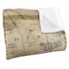 Lord Of The Rings The War Of The Rohirrim Silky Map Supersoft Blanket