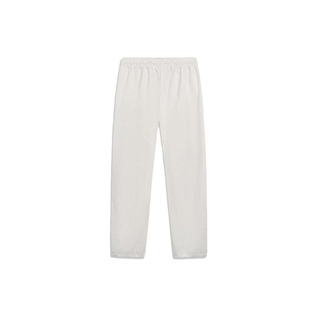 Li Ning Badfive Quick-Dry Cool Breathable Mid-Waist Drawstring Casual Knitted Sports Pants Men Pants Flower-Gray Tile-Gray AKLU815-2