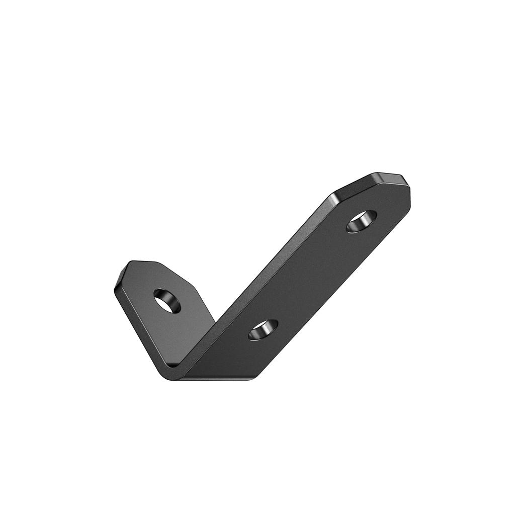 Kaedear Motorcycle Universal Stainless 2mm Universal Set of Custom Brackets x 3 x 20 x 30 x Brackets, Steel, Thick, Fit, 2, (KDR-YX-L90-3M6) (M6