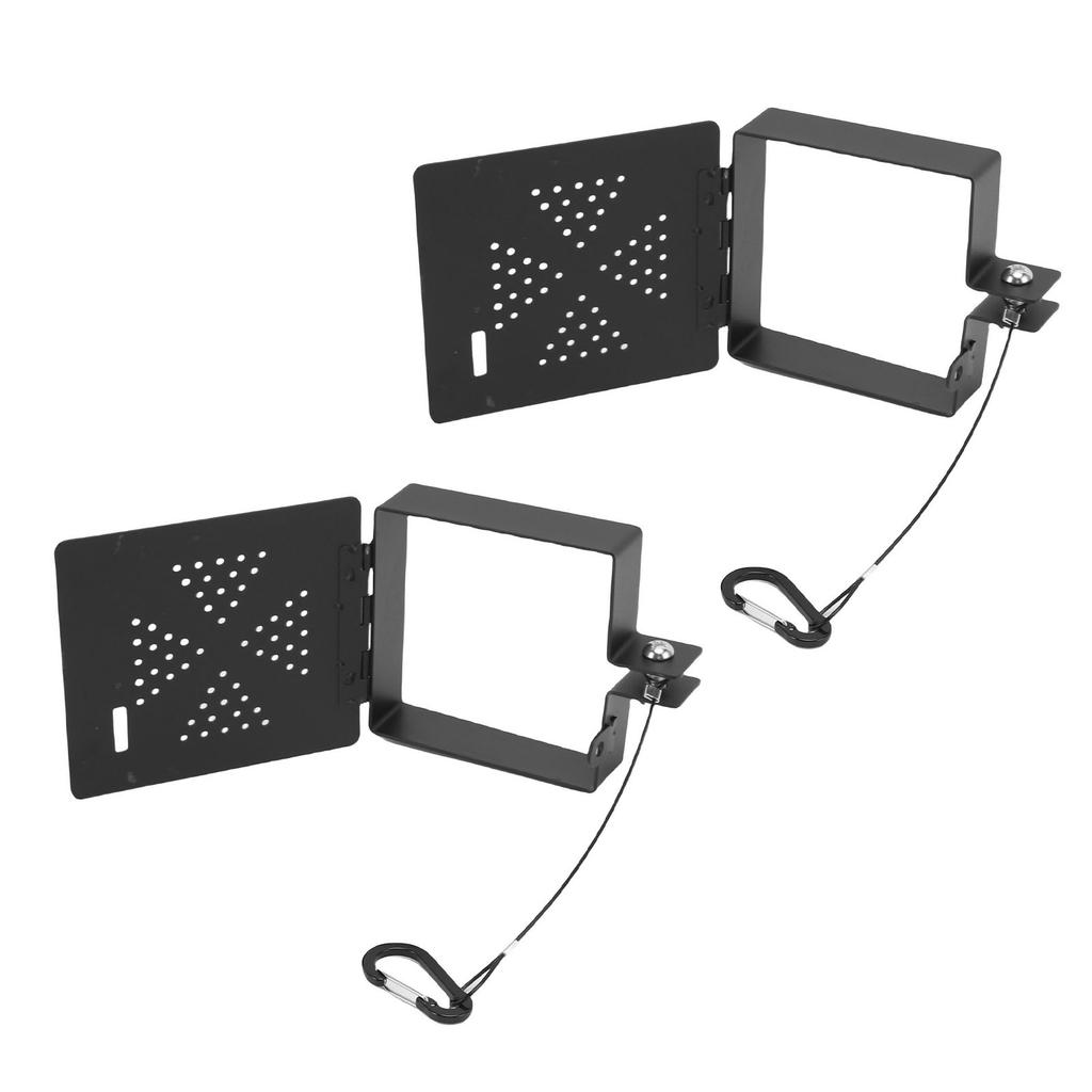 RV Bumper End Cap Fits Standard 4 Inch Square Bumpers Vent Holes Secure Sewer Hose Storage Outdoor Travel Accessories