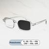 New Vintage Brand Design Square Narrow Men Frame Myopia Glasses Prescription Nearsight Anti Blue Light Women Near Sight Eyewear