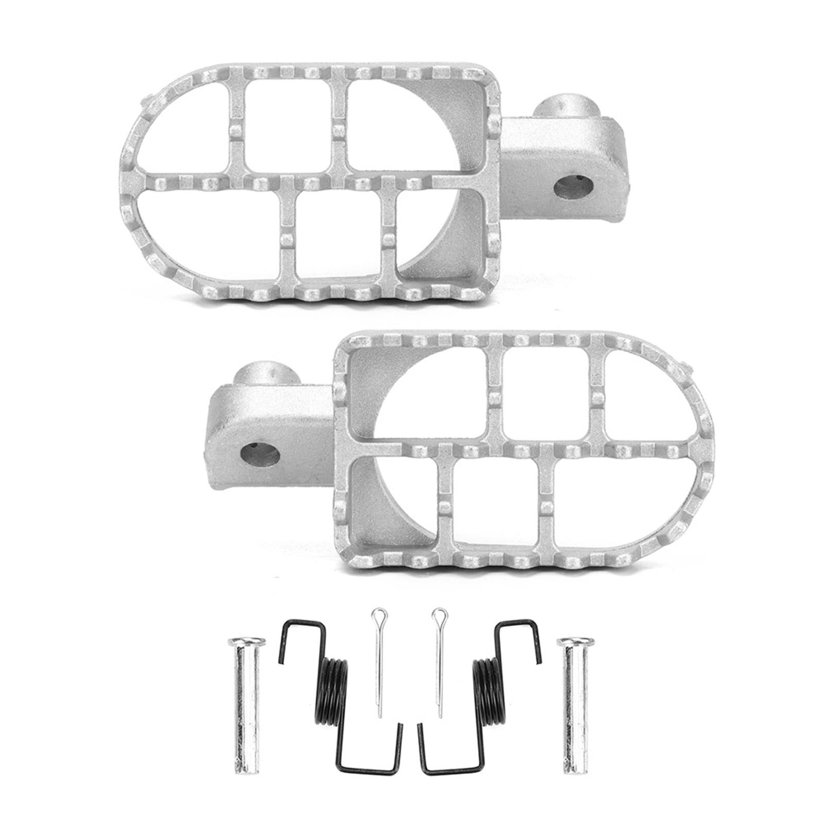 

Aluminium Motorcycle Footpegs Foot Rest Pedal Fit for Kawasaki KLX110 KLX110L KLX125