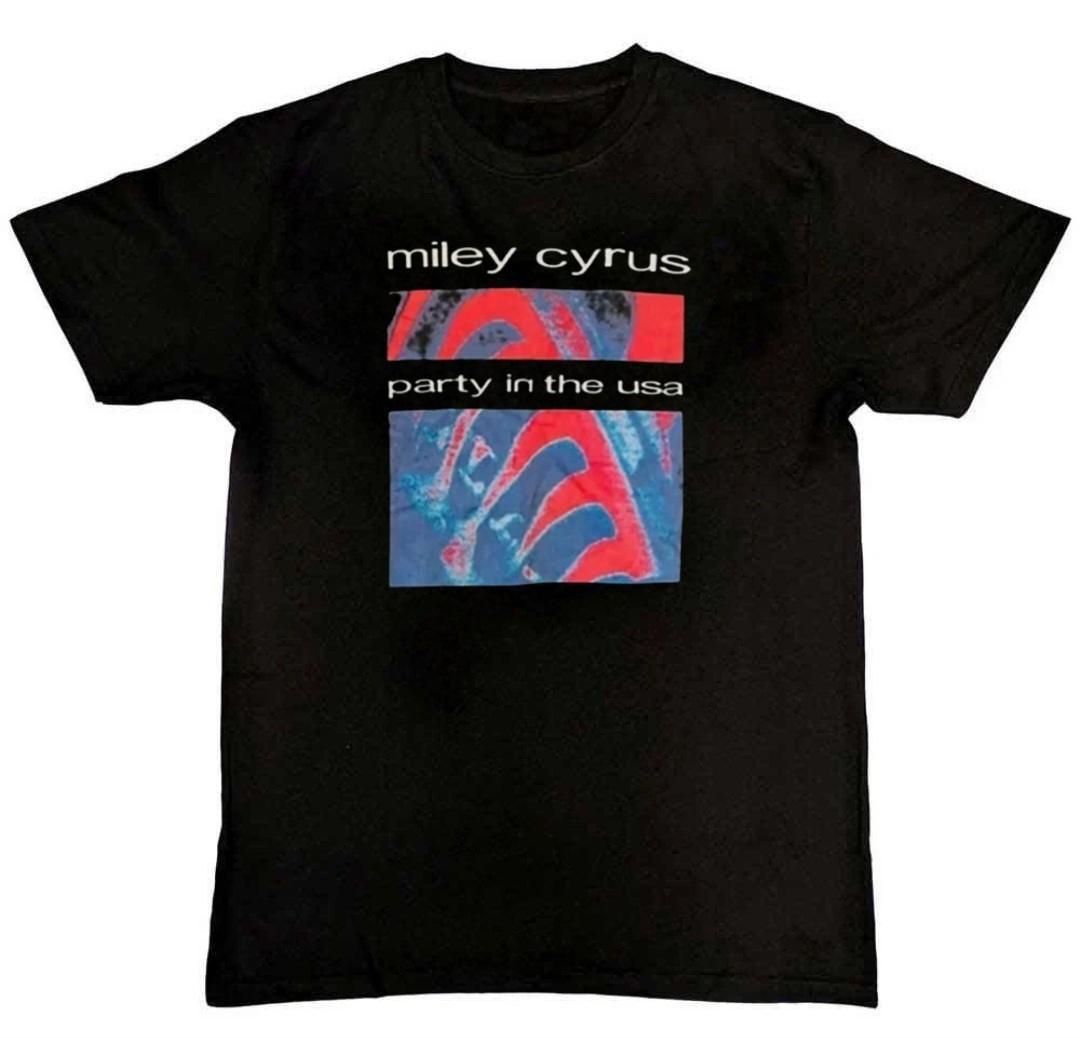 New Nine Inch Nails x Miley Cyrus Graphic Mens T-Shirt L