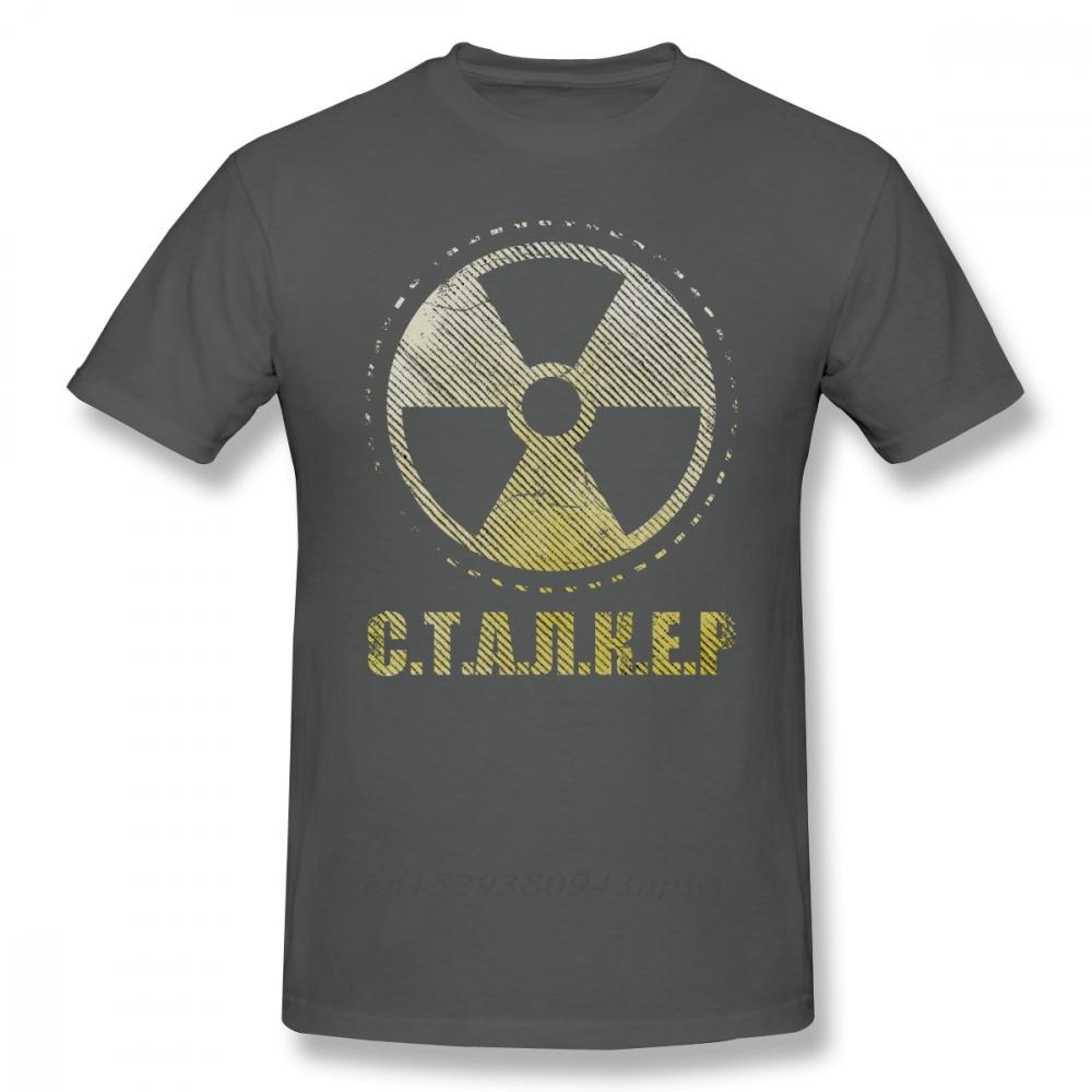 Stalker Game T Shirt Loner Faction Patch TShirt Printed Casual Tee Shirt Mens Cute Cotton Short Sleeves Tshirt