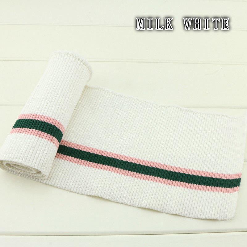 Elastischer Baumwoll-Spandex-Stretch-Strickbündchen, Taillenbund, Bein-/Arm-/Kragen-/Saum-Rippbesatz, Jersey, Baseball-Mantel-Accessoire, 80 cm Rippenstoff