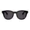 Burberry Logo Detail Round Sunglasses Men Sunglasses Black BE4439F-300187
