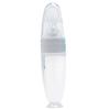 Feeding Bottle Spoon Baby Food Feeder Silicone Dispenser Base Suction Cup Safe Using White
