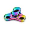 Rainbow Fidget Spinner Metal Zinc Alloy Fingertip Gyro EDC ADHD Stress Anxiety Reliever Quiet Focus Cool Gadgets for Kids Adults