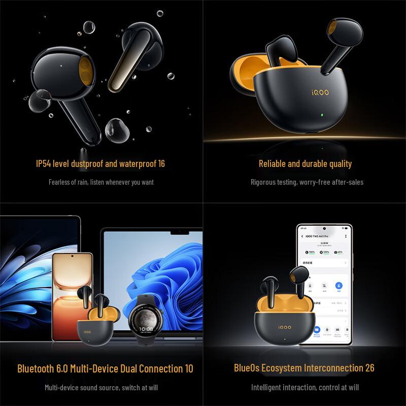 Vivo iQOO TWS Air3 Pro Wireless Earbuds