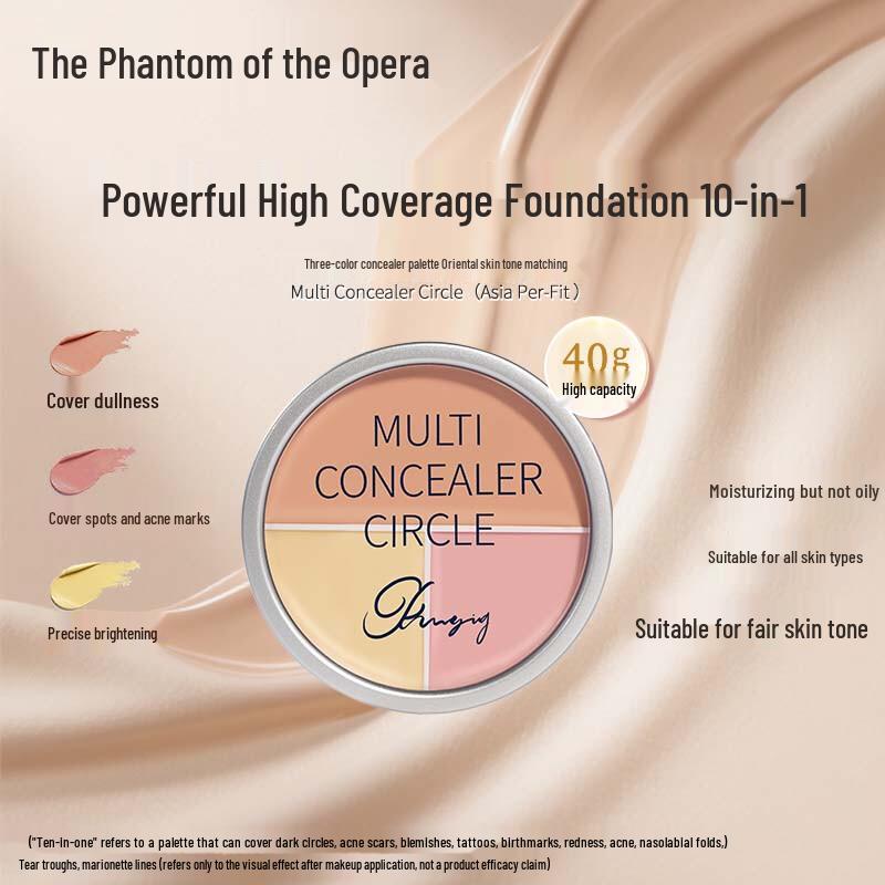 Opera Phantom Three-Color Concealer Palette