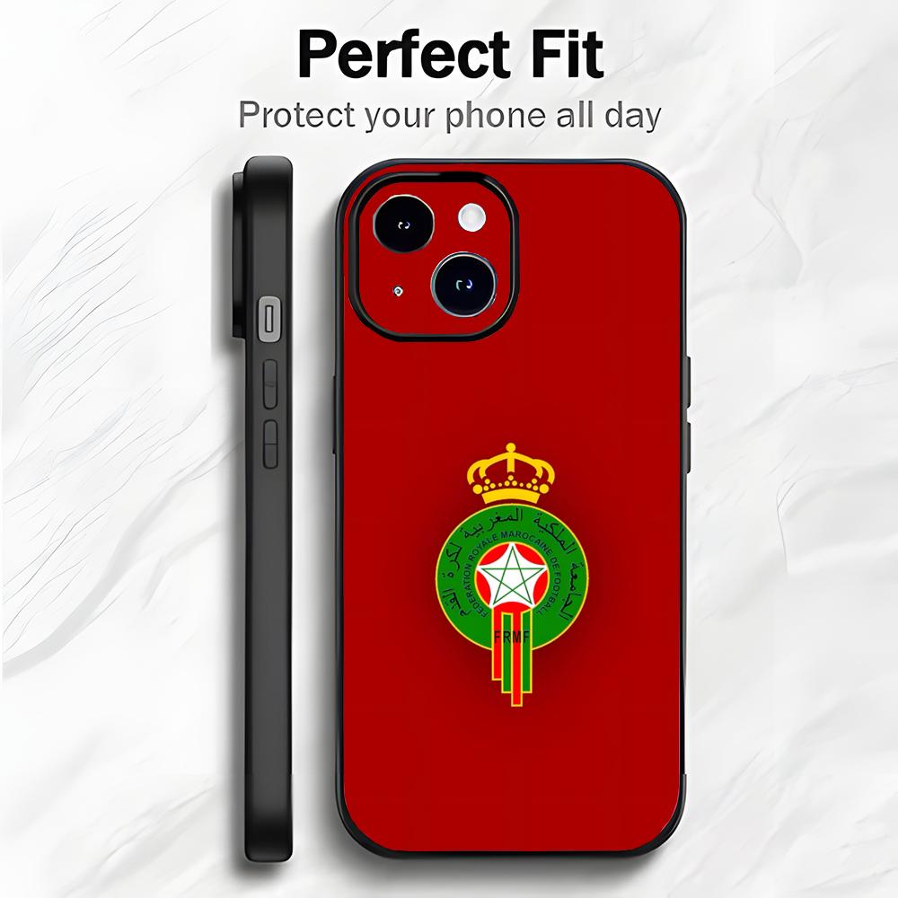 Beautiful Logo T-The K-Kingdom of Morocco Phone Case Phone Case Soft Packaging Lightweight For iPhone17 16 15 14 13ProMax