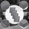 4 Stück Sofakissenbezug Elastisch Dekorativ Outdoor Stretch Sofa Sitzschoner Überwurf Milch