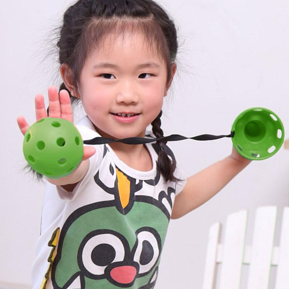 Children Throw and Catching s Game Toy Plastic Kids Sports Interactive Toys Red