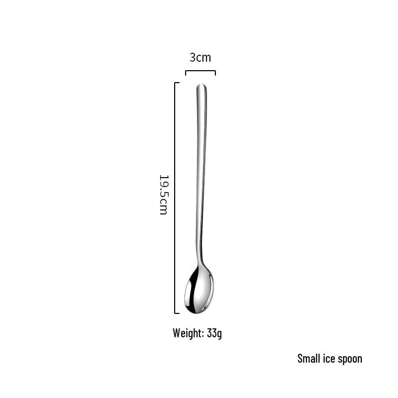 WA 304 Stainless Steel Long Handle Stirring Spoon