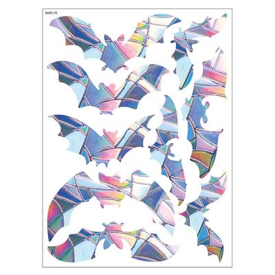 Fensteraufkleber in Regenbogenform, wiederverwendbar, statisch, kollisionssicher, Glasaufkleber, Schlafzimmer, Sonnenfänger für die Inneneinrichtung