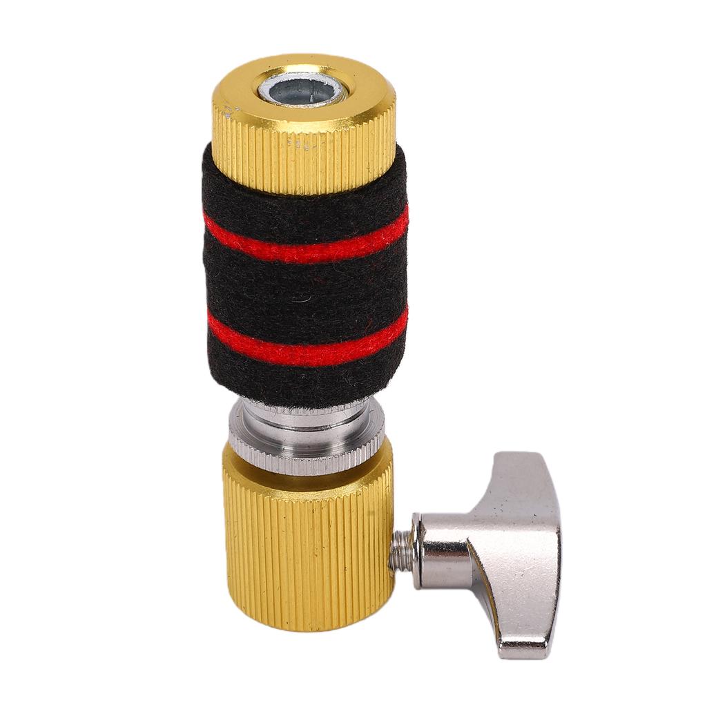 Hi Hat Clutch for 7mm Rod Alloy Jazz Drum Clutch Musical Instrument Accessory Red Black Felt