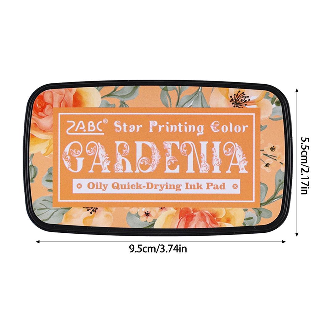 Almohadilla de Tinta Color Surtido para Journaling y Scrapbooking Color de Tinta Tradicional Almohadilla de Tinta a Base de Aceite Almohadilla de Tinta Artesanal Lavable