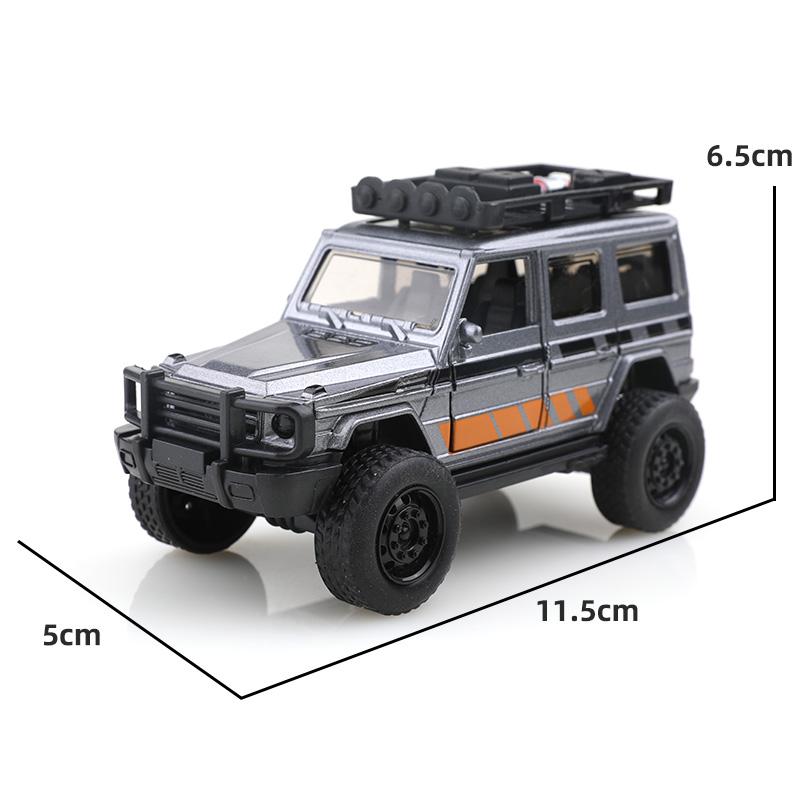 (Bagged)1:36 Alloy Car Model Simulation Pickup Vehicle Pull Back Car Ornaments Collection Toys For Boy Children