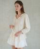 LETTERA Tie Button Blouse_2Colors