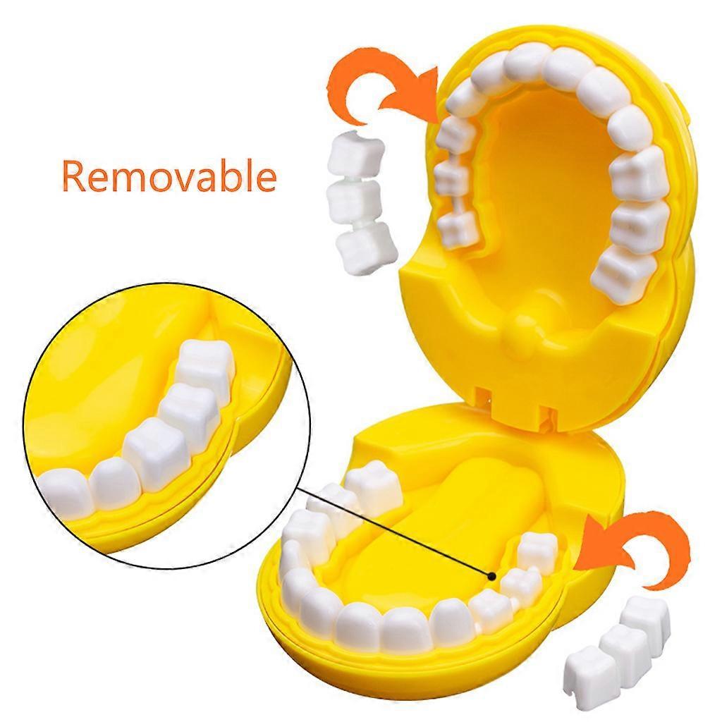 Dental Mold Toy for w/ Giraffe Teeth Mold & Teeth-brush Realistic Pretend for Play Toy Kids & Toddler Educational Teachi