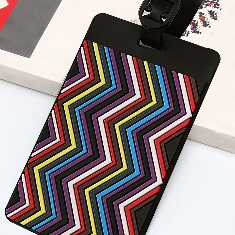 2PCS Lightning Colored Luggage Straps with Boarding Pass Buckle Password Lock for Secure Travel