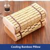 Cooling Breathable Pillow Bamboo Handwoven Bamboo Pillow New Wood Cool Pillow  Home