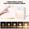 Dimmable LED Motion Sensor Light Wireless Night Lamp US EU UK AU Plug Sensor Night Lamp Lights for Bedroom Corridor Lighting