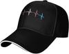 Transgender Heartbeat EKG Baseball Cap Polyester Adjustable Outdoor Golf Dad Hat Unisex