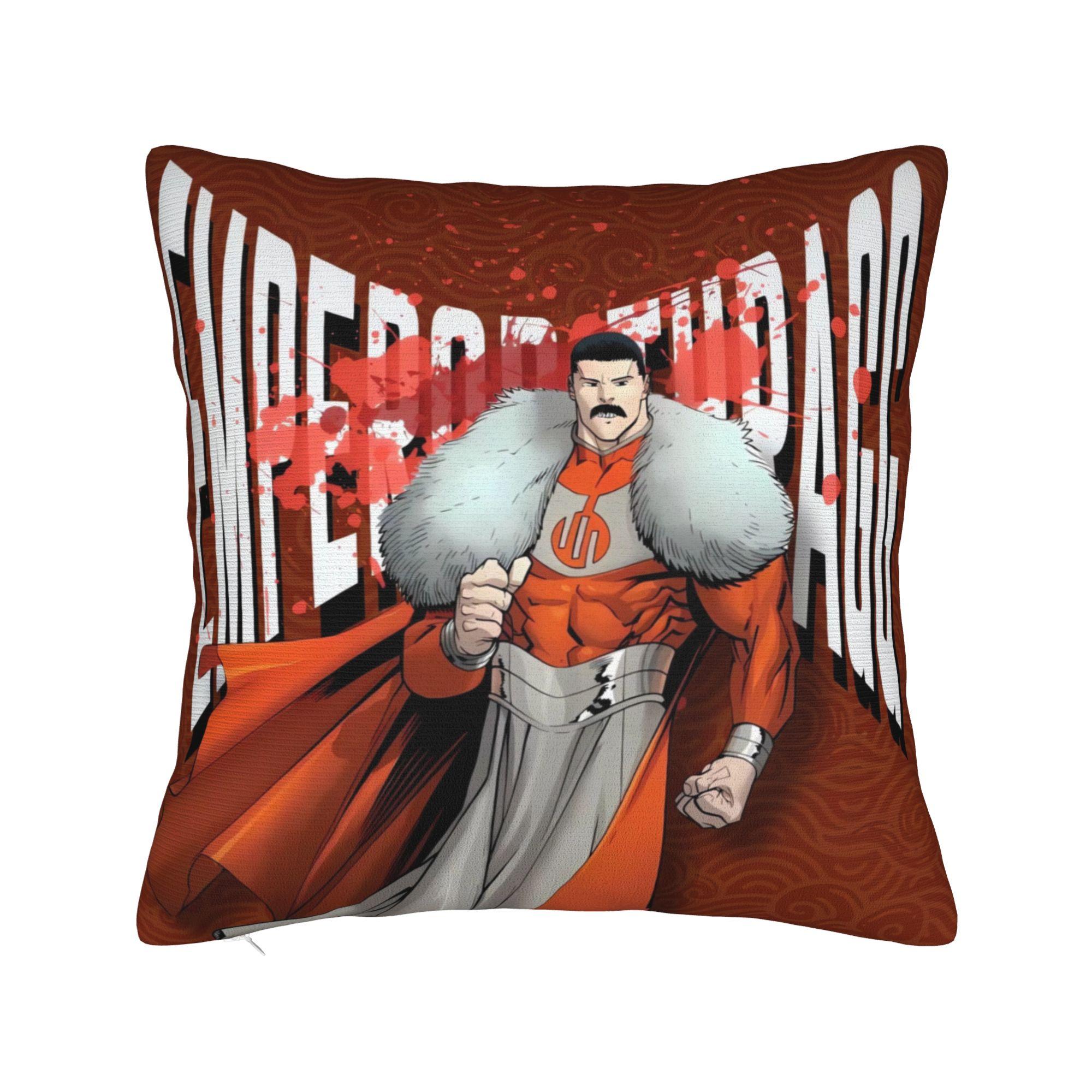 Invincible Thragg Pillowcases Kawaii Pillow Case For Sofa Car Home Decor Print Pillow Cover 30cmx30cm