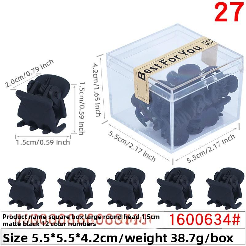 

Маленькая мини-заколка Стильная заколка для челки Заколка для волос для девочек Осень и зима Детская боковая заколка 1600634#