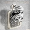 Warde Wall-Mounted Kitchen Storage: Suction Cup Pot Lid & Cutting Board Rack with Detachable Drip Tray.
