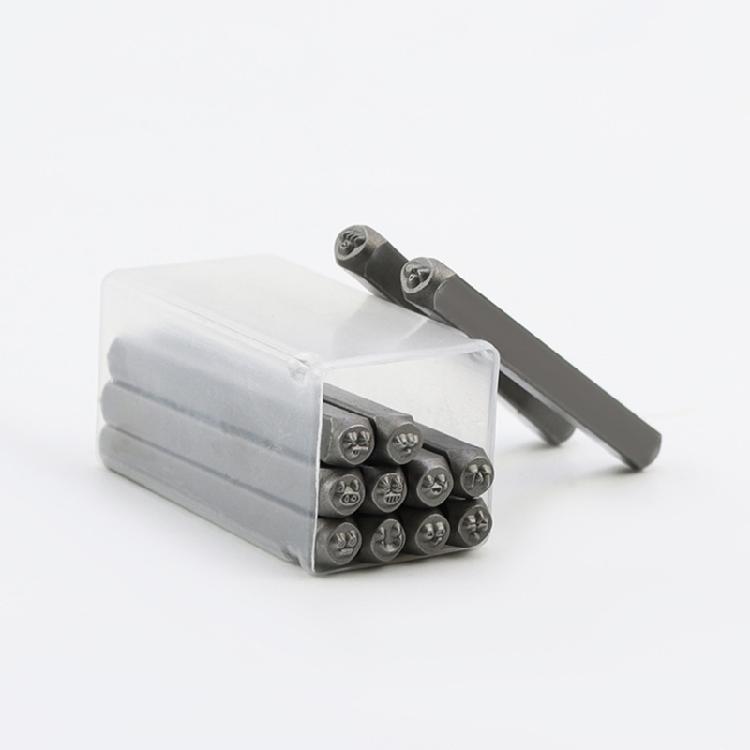 Steel Animal/Heart Punch Set Leather Stamp for Jewelry Making