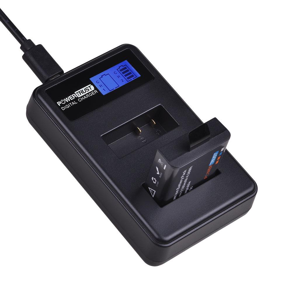 Powertrust 1pc Pg1050 Battery Lcd Usb Dual Charger For Sj4000 Sj5000 Eken H9 H9 H3 H9r H8pro H8r H8 Buy At A Low Prices On Joom E Commerce Platform