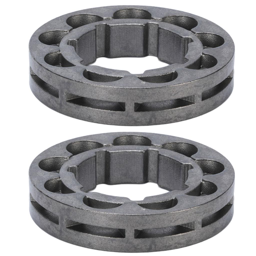2PCS Rim Sprocket 325 9 Iron 9 Tooth Lawnmower Sprocket Drive Rim Replacement for Jonsered