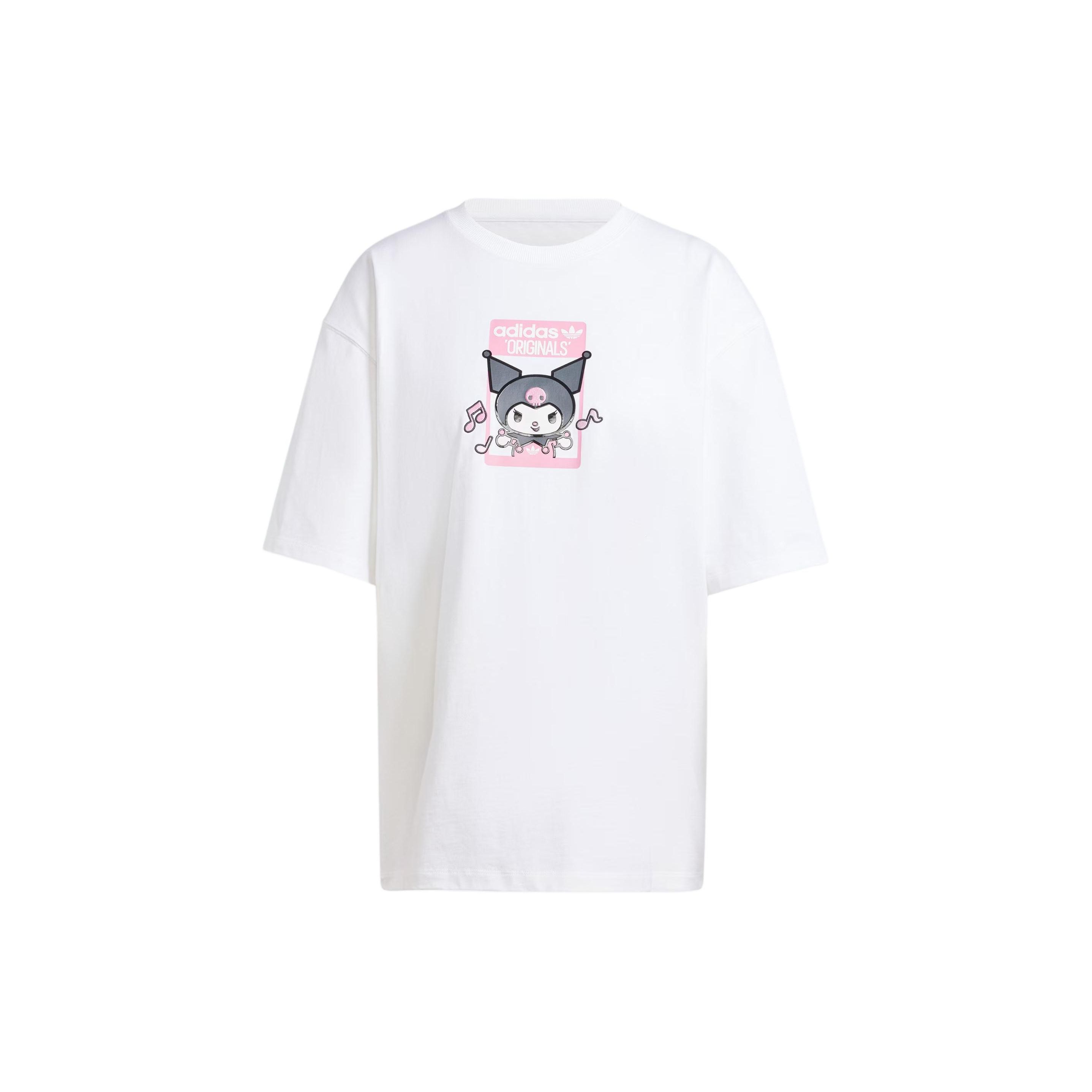 adidas Originals Women s Oversized Tee K White JG8056 XL