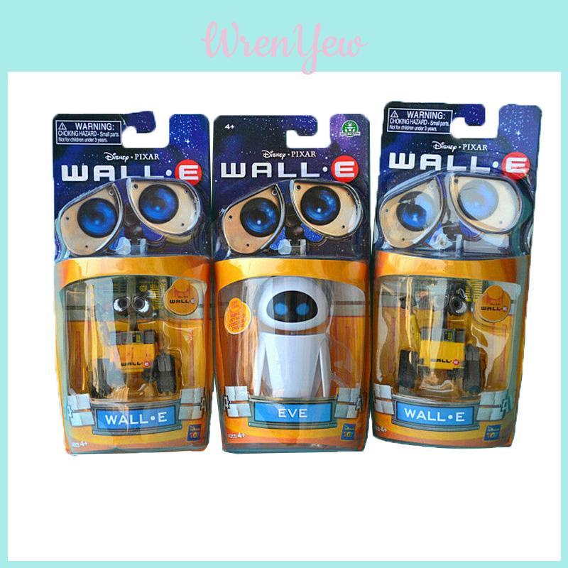Adorabili Action Figure Mini Robot Wall-e Eve Giocattolo Regalo per Bambini Per Collezionisti
