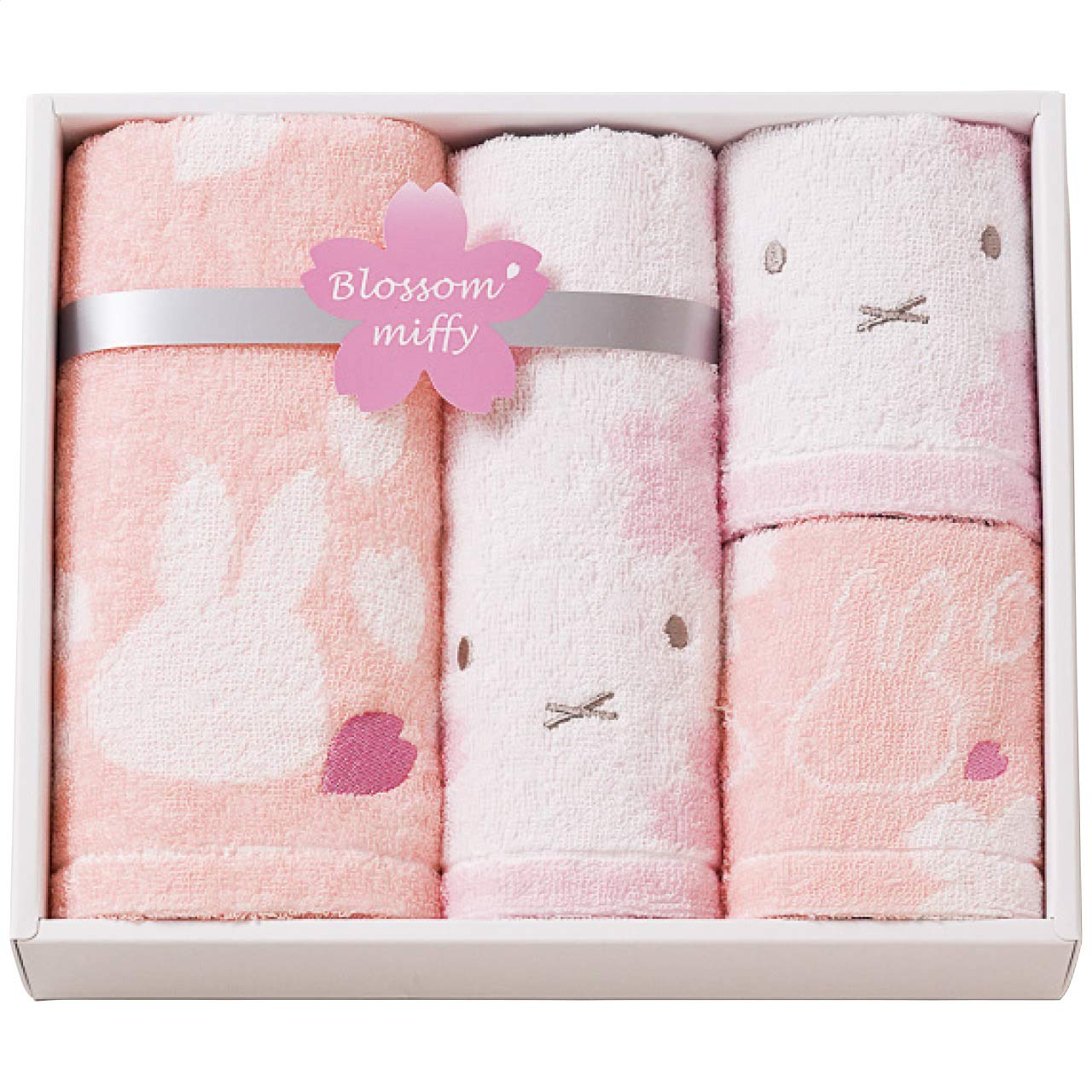 

Подарочный набор полотенец Nishikawa Miffy 23 x 27 x 6 см стираемый хлопок Blossom miffy Сделано в Японии Розовый 228718888 100% розовый