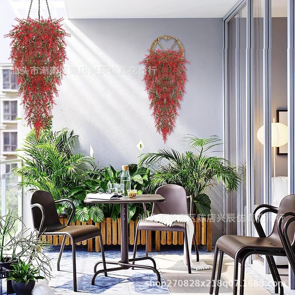 Artificial Hanging Vines Set of 2 for Wall Decor Faux