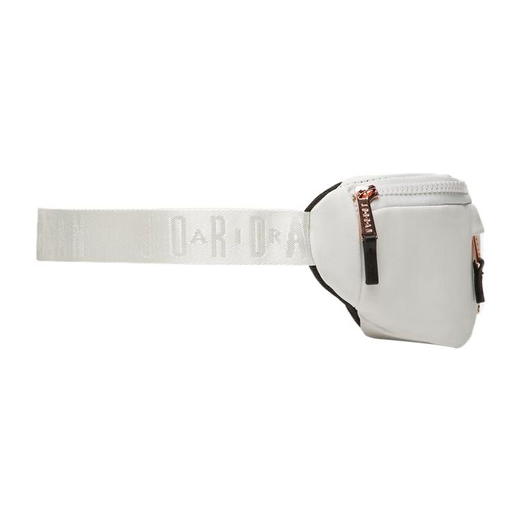 Jordan Air Logo Polyurethane Shoulder Crossbody Waist Bag Unisex bags White HA5507-101