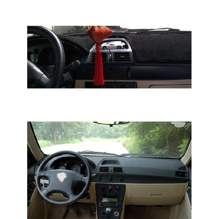 For Geely CK CNG CK3 2005-2011 Car-Styling Dashmat Dashboard Cover trument Panel Sunscreen Protective Pad Dash Mat