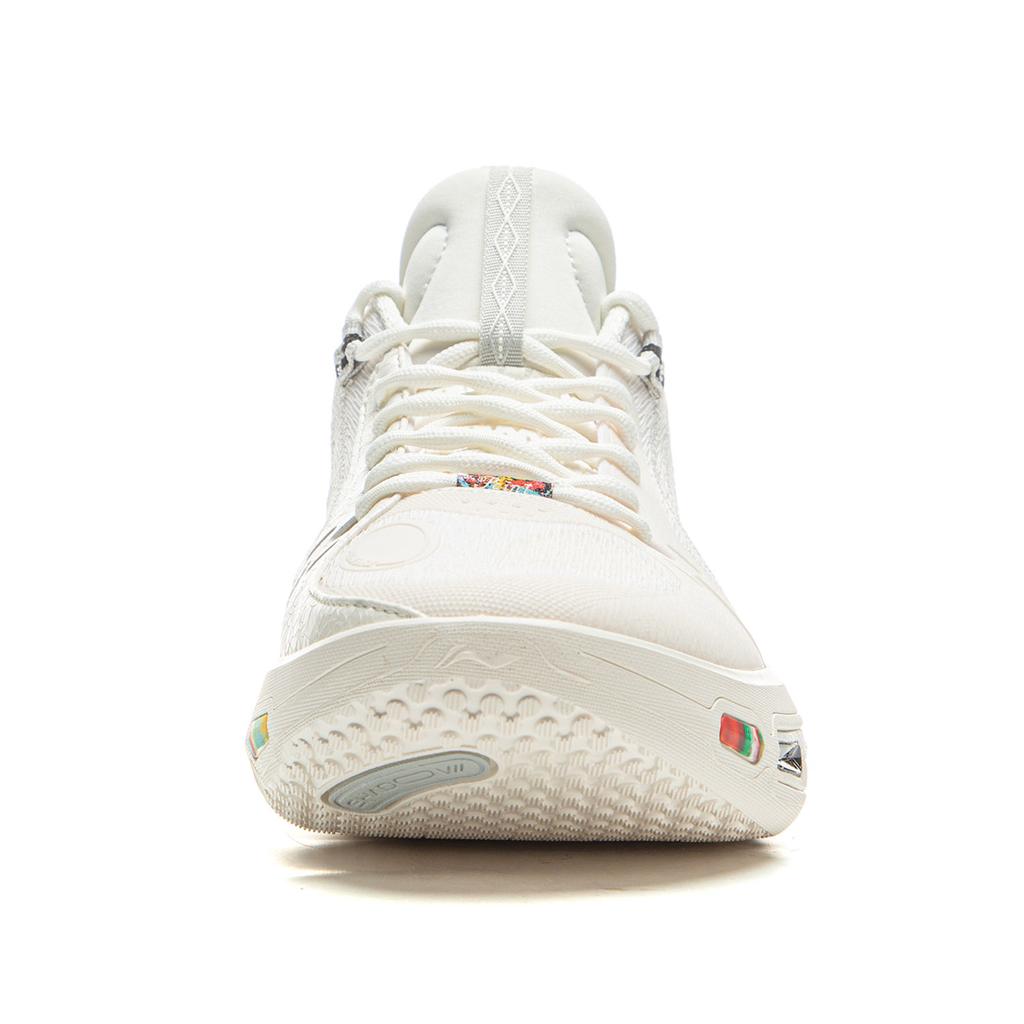 Li Ning Cushioning Slip Resistant Abrasion Resistant Breathable Rebound Grip Low Top Basketball Shoes Men's ABPV011-1