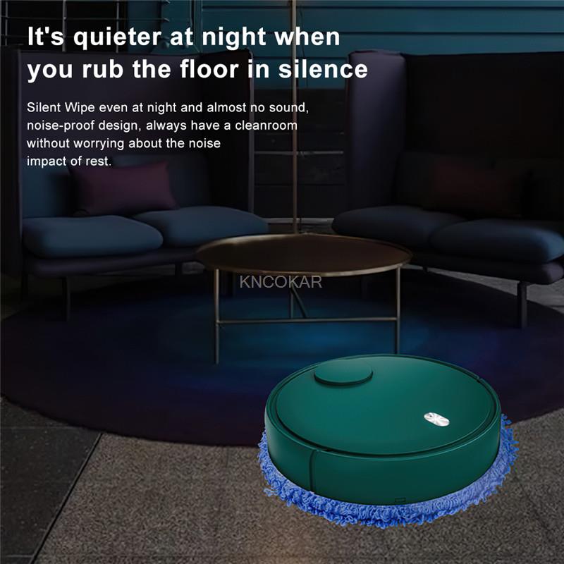 Automatischer Wischroboter, trocken und nass, 2-in-1-Reinigungsroboter, intelligente Bodenstaubentfernung, Heimreinigungsmaschine