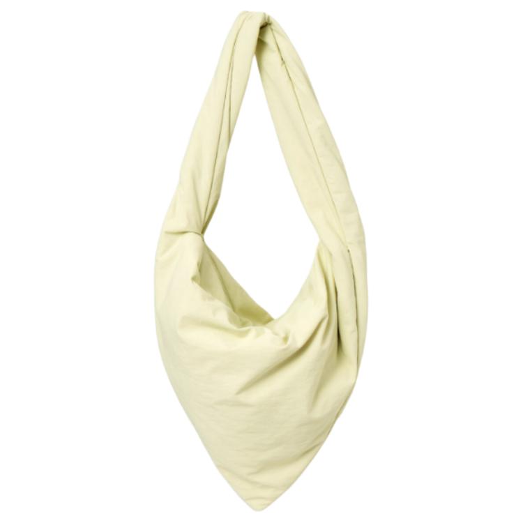 COS Triangle Commuter Nylon Shoulder Bag Medium Women bags Green 1267958002 Green,Medium