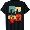Drummer Drum Sticks Kids Boys Men T-Shirt