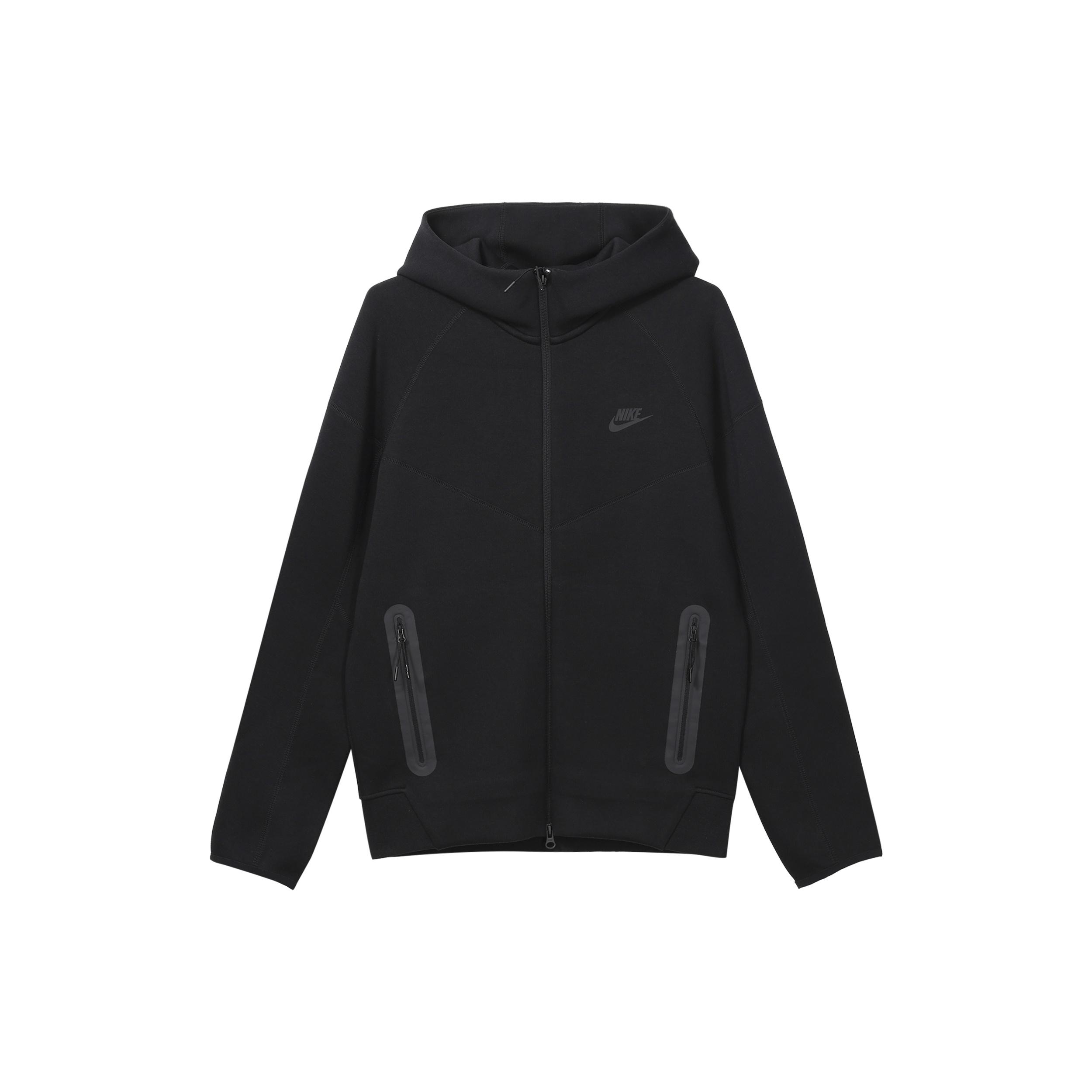 Nike Tech Fleece Full Zip Windrunner Hooded Jacket Asia Sizing Black Men s FB7922-010 M