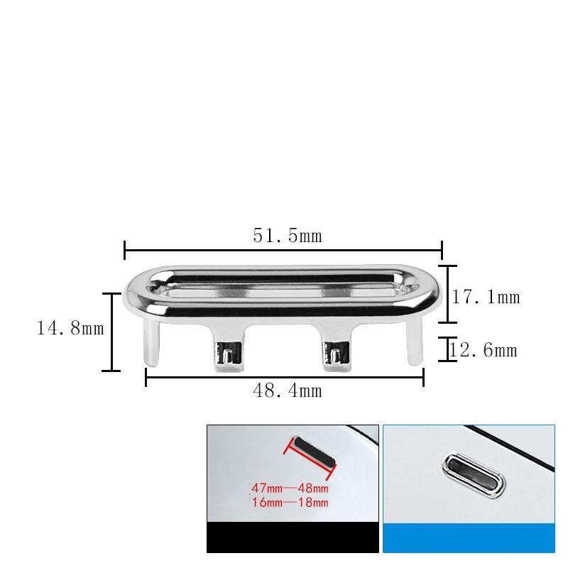 4/1 Stück Badezimmer Waschbecken Armatur Spülbecken Überlauf Abdeckung Ersatzloch Abdeckkappe Ring Zierleiste Bad Waschbecken Abflusskappe Badezimmer Zubehör