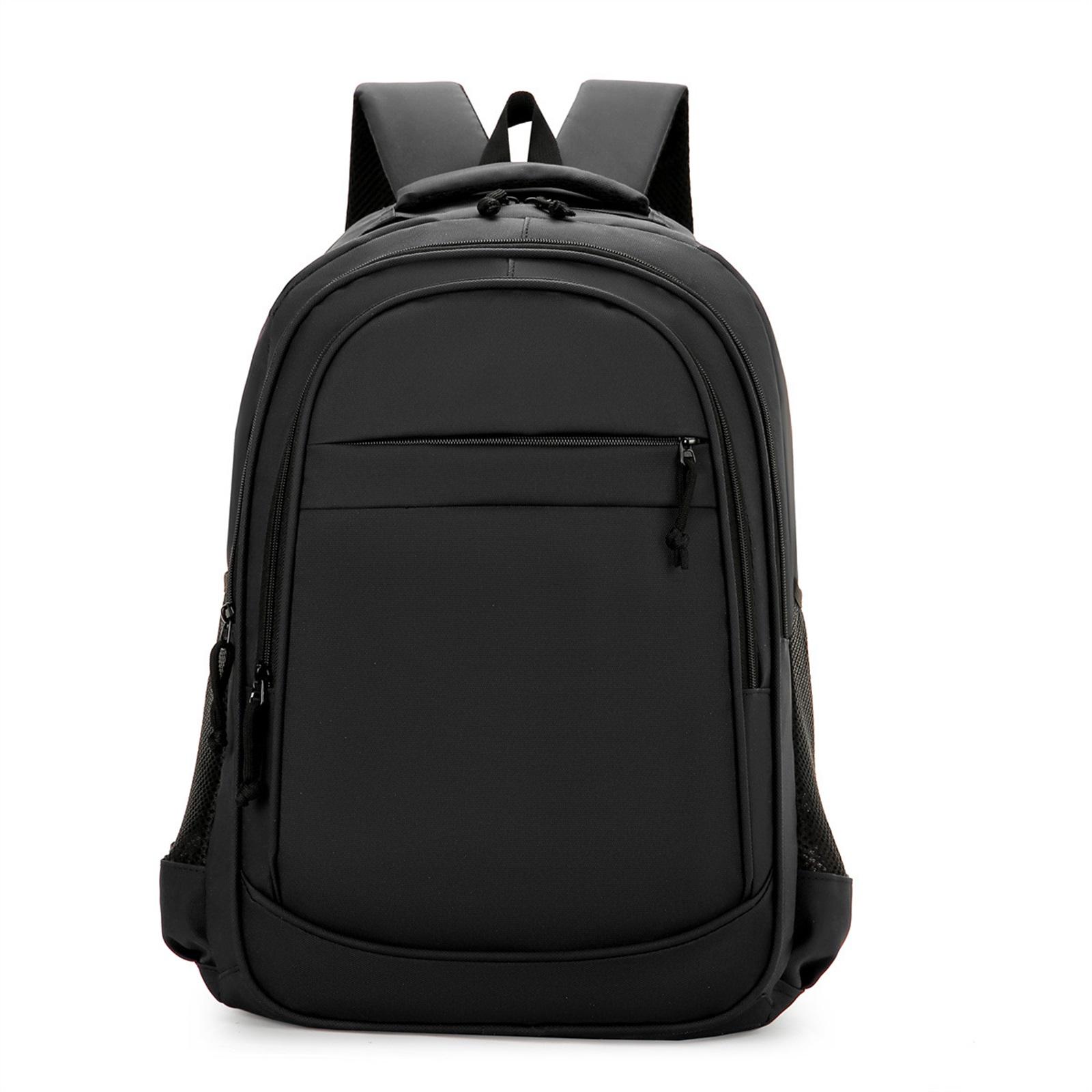 Fashionable Casual -Color Backpack With Large Capacity чёрный