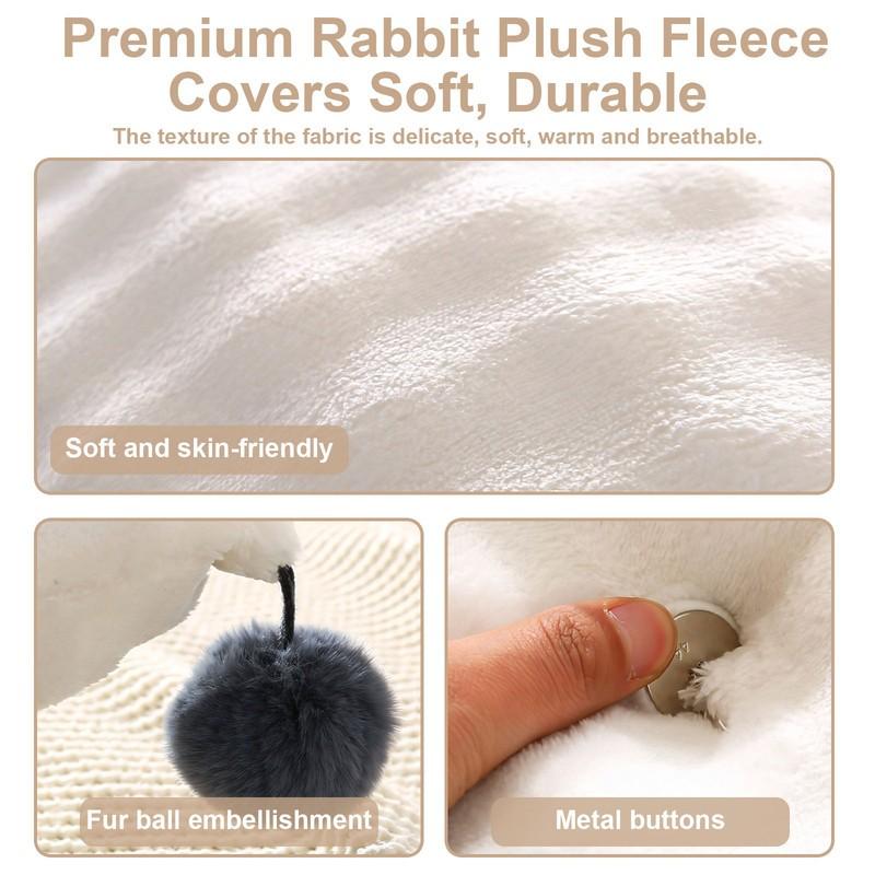 Odnímatelný čelo postele čtecí polštář, plyšový zádový polštář, klínový polštář na postel a pohovku